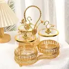 Household Snack Serving Plate Appetizer Tray for Home Outdoor Camping Sweets