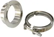 Aeroflow 4.24" O.D Ss Boosted Vband Kitkit Suit 7075-8077 V Band C/O - AF8080-1015