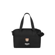 [Moschino] Moschino Logo-print Changing Bag ONE SIZE BLACK