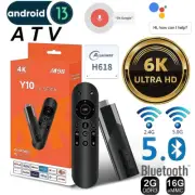 Mini TV Stick Android 13 H618 Quad Core 8K Video 4K Wifi6 BT5.2 Remote TV Box