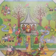 Vintage Sunset Stichery Needlepoint Kit #2530 "Old Times, Good Times"