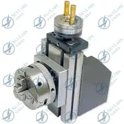 Mini lathe Vertical Slide With 50 mm Dia 3 Jaw Self Centering Chuck on Plate