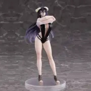 Overlord Albedo Anime Figure T-Shirt Swimwear Standing Girl Model PVC Statue
