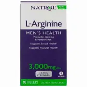 NATROL L-Arginine 3000mg - 90 vegetarian tablets