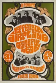Jefferson Airplane Iron On Transfer For T-Shirt & Other Light Color Fabrics #5