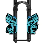 Fork Sticker for 2021 fox 38 performance Fox38 Mountain Bike Bicycle Turquoise