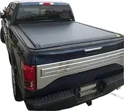 ALCYBD Factory Price Pick Up Accessories Rear Cover Retractable Tonneau Covers Roll-Up Bed Truck Compatible for Ford F Series F150(Manual Version)