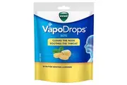 Vicks VapoDrops Butter Menthol Cough Cold 24 Lozenges