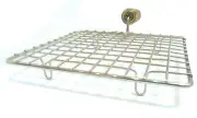 Tabakh Square Stainless Steel Wire Roaster Roti Jari, Papad Grill, Chapati Grill