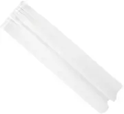 GARVALON See Through Sheer Curtains Linen Light Filtering Window Screening for Living Room Bedroom Kitchen Balcony