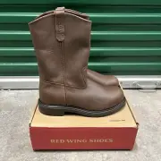 Red Wing Pecos 2231 Steel Toe Boots Men's Size 11.5 EEE Made in USA Work Boots