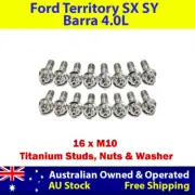 Titanium Exhaust Manifold & Turbo Stud Kit For Ford Territory SX SY Barra 4.0L