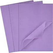 Koogel 330 Sheets Light Purple Tissue Paper, 13.8 x 9.8 Inch Gift Wrapping Paper for Wedding, Birthday, DIY Project