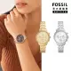 【FOSSIL 官方旗艦館】Neutra 輕奢雅致計時女錶 銀色不鏽鋼鍊帶 指針手錶 36MM ES5217(母親節)