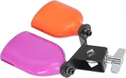 SWOOMEY High Low Tone Cowbell Drum Accessory Percussion Instrument for Drum Set Lightweight and Portable Design for Musicians and Vibrant Colors and Sturdy Craftsmanship