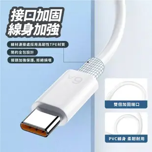 閃充線 6A 5A 快充線 充電線 TypeC USB-A 適用 安卓 閃充線 三星 小米 華碩 OPPO Z82