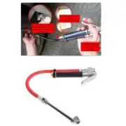 Dual for Head Chuck Car Truck Tire Inflator Gauge Tire Pressure Tester Tools