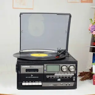 唱片機 播放機 黑膠唱片機 復古CD機 現代留聲機 藍牙USB內置迷你音箱多功能電唱機