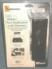 TARGUS USB MOBILE PORT REPLICATOR WITH ETHERNET PA090U - NEW IN PACKAGE