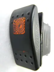 Orange Light Marine Rocker On/Off Switch 20A 12V water proof off road truck jeep