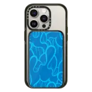 PowerThru Power Bank Power Bank MagSafe Compatible SUPER WAVY (BLUE)