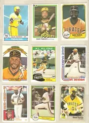 DAVE PARKER ( 51 ) DIFFERENT CARDS NM