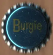 USA Plastic Lined Beer Crown Bottle Cap: Burgie Brewing