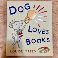 在飛比找蝦皮購物優惠-Dog Loves Books 平裝｜英文繪本｜狗狗好愛書 