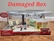 DISNEY STORE EXCLUSIVE WORLD OF CARS LUIGI MINI INFRARED REMOTE CONTROL PLAYSET