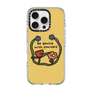 iPhone 16 Pro Clear Case MagSafe Compatible BE GENTLE WITH YOURSELF BY SHAO SHAO