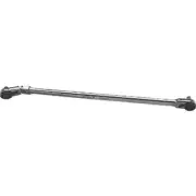 12” Long 1/4” Hex Bit Ratchet Wrench with Removable 1/4” Square Drive Adapter,