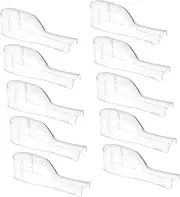 10pcs Portable Toothbrush Head Covers Durable Outdoor Brush Caps for Electric Toothbrush Heads Travel Friendly