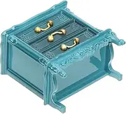 Miniature House Nightstand 1/12 Scale Doll Furniture Decorative Toy for Dollhouse