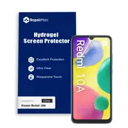 Xiaomi Redmi 10A Compatible Premium Hydrogel Screen Protector With Full Coverage Ultra HD