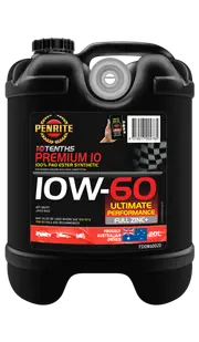 Penrite 10 Tenths Premium 10W-60 Engine Oil 20L - FS10W60020