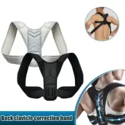 Back Posture Corrector Adjustable Neck Brace Training Equipment Home Office Man
