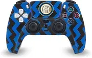 Official Inter Milan Home 2020/21 Crest Kit Vinyl Faceplate Sticker Gaming Skin Decal Cover Compatible with Sony PlayStation 5 PS5 DualSense Controller