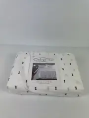 Onkaparinga Queen Bed/Bedroom Cotton Quilt Cover Bedding Set w/Pillowcases White