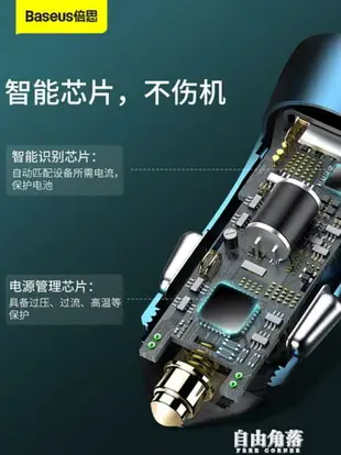 車載充電器汽車點煙器轉換插頭一拖二usb車充40w多功能pd快充【林之舍】