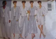 Butterick Pattern 4504 Miss Jacket Skirt Top UNCUT 6-22