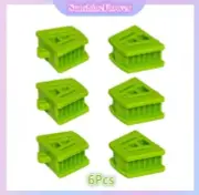 6Pcs Dental Silicone Mouth Prop Bite Block Adult Autoclave Opener Medium Size