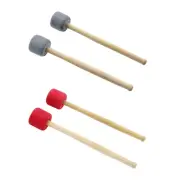 2 Pair Drumstick Foam for Head Mallets Percussion Bubble Drum with Ha