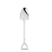 10Pcs Creative Shovel Shape Dessert Spoon Stainless Steel Ice Cream Scoop Watermelon Spoon Soup Coffee Spoon Kitchen Tools and Gadget