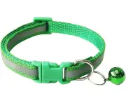 2-pack Footprint & Reflective Cat Collar,dog Cat Collar Buckle Adjustable Polyester Cat Dog Collar Or Seatbelts