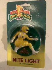 Mighty Morphin Yellow Power Rangers Ranger Night Light vintage 1994 Trini Kwan