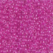 Fuchsia Lined Crystal Miyuki Seed Beads 8/0 (8-9209-TB)