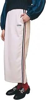 [VIS] Bis BVC75010 Converse Women's Skirt, Customized Color Scheme Line I Line Skirt, Setup Compatible, off white (15), M