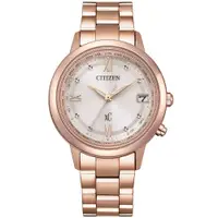 在飛比找PChome24h購物優惠-CITIZEN XC系列廣告款光動能腕錶CB1132-51W