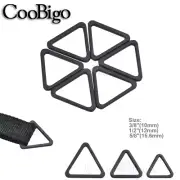 Plastic Triangles 3 way Buckle Fastener DIY Zipper Slider 10mm 12mm 25mm