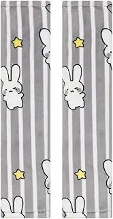 Refrigerator Door Handle Covers Washable Keep Appliance Clean for Fridge Microwave Stove Oven Catch All Stains Dust Dirty Fingerprint, Removable Refrigerator Handle Covers Set of 2 (Grey Rabbit)